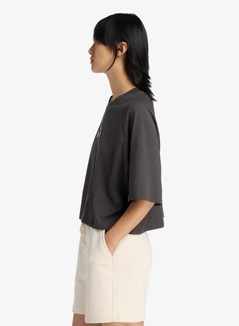 New Balance Linear Heritage Raglan T-Shirt - Image 3