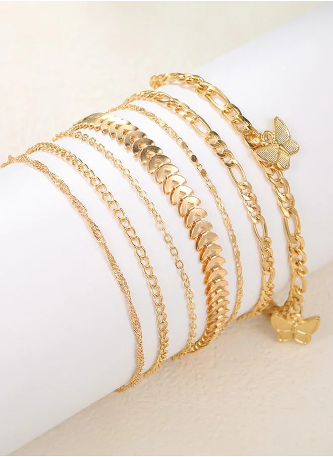 Styli Set of 7 - Butterfly Drop Anklet