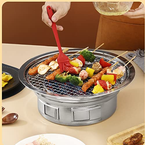 Fivebop Round Cooling Rack Stainless Steel Cross Wire Barbecue Grill Net Racks with 3 Legs for Cooking Baking Steaming (11 inches) - Image 5