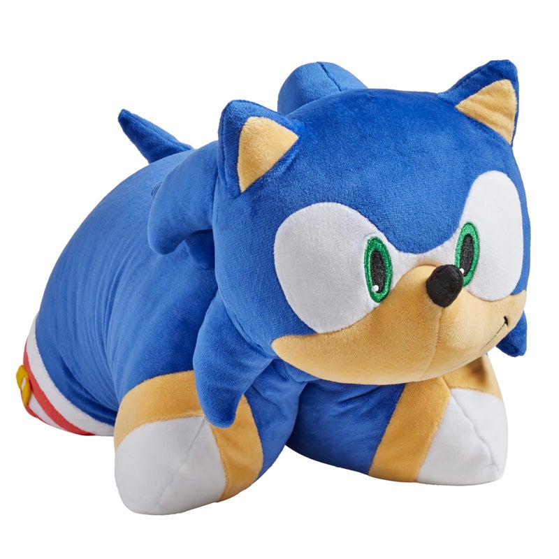 Pillow Pets 16" Sonic the Hedgehog Stuffed Animal Plush Toy - Image 1