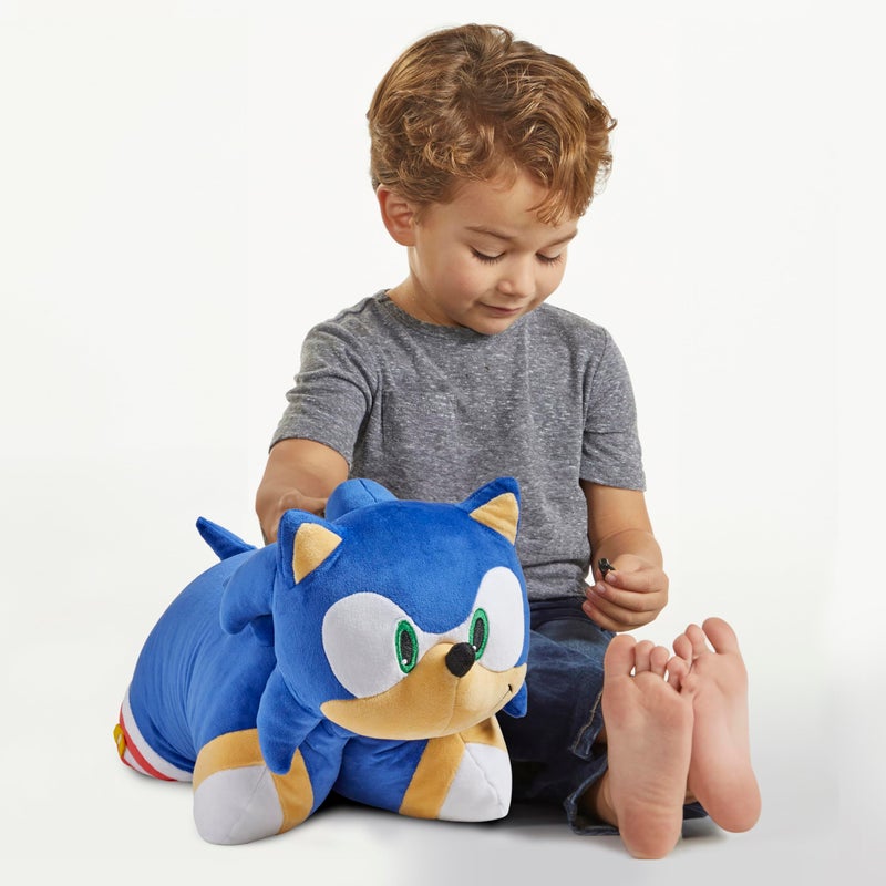 Pillow Pets 16" Sonic the Hedgehog Stuffed Animal Plush Toy - Image 3
