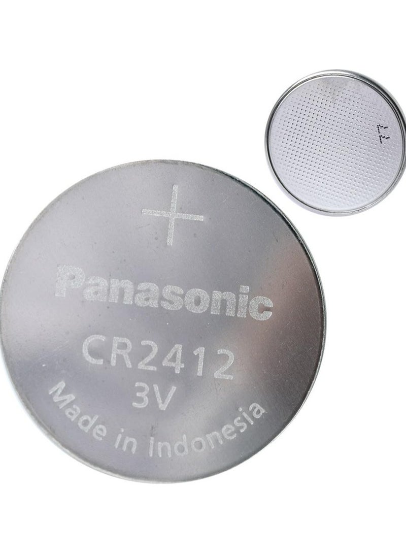 Panasonic 2-Pieces Panasonic CR2412 Lithium 3V Indonesia Batteries