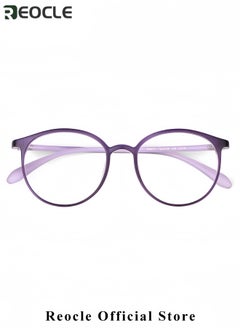 REOCLE Blue Light Blocking Glasses Computer Reading & Gaming & TV & Phones Glasses Anti Eyestrain UV Glare Glasses for Women Men  - Image 2