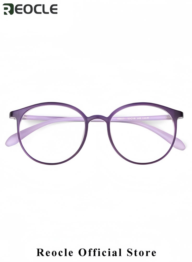 REOCLE Blue Light Blocking Glasses Computer Reading & Gaming & TV & Phones Glasses Anti Eyestrain UV Glare Glasses for Women Men  - Image 2