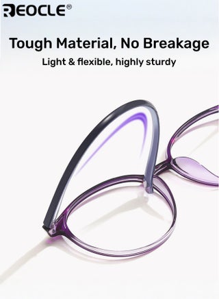 Blue Light Blocking Glasses Computer Reading & Gaming & TV & Phones Glasses Anti Eyestrain UV Glare Glasses for Women Men - view 3