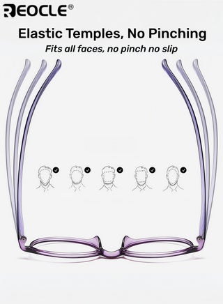 Blue Light Blocking Glasses Computer Reading & Gaming & TV & Phones Glasses Anti Eyestrain UV Glare Glasses for Women Men - view 4