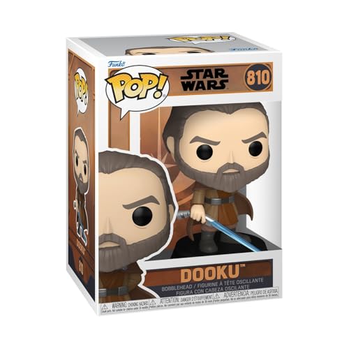 Funko Pop Star Wars Tales of The Jedi Dooku Collectable Vinyl Figure Gift Idea Official Merchandise Toys for Kids Adults Star Wars Fans Model Figure for Collectors and Display - Image 1