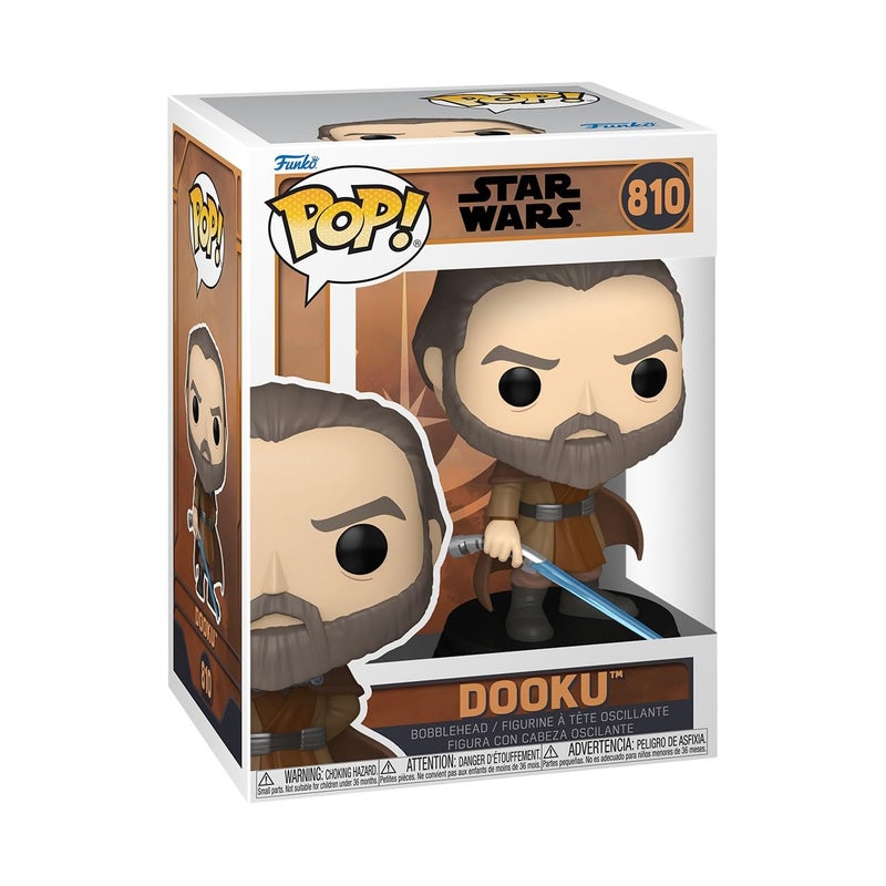Funko Pop Star Wars Tales of The Jedi Dooku Collectable Vinyl Figure Gift Idea Official Merchandise Toys for Kids Adults Star Wars Fans Model Figure for Collectors and Display - Image 3