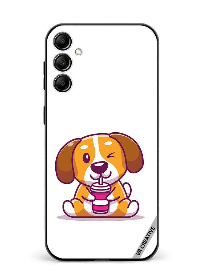 VR CREATIVE Protective Case Cover For Samsung Galaxy M54 Cute Dog Design Multicolour - Image 1