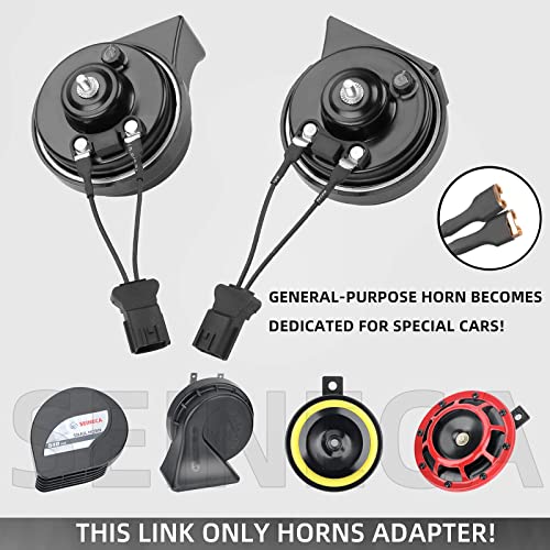 SEINECA 2pcs Car Horn Special Plug Compatible with New Honda Civic (2016-) Horn Adapter Wiring Harness Cable Car Horn Converter Wiring. - Image 5