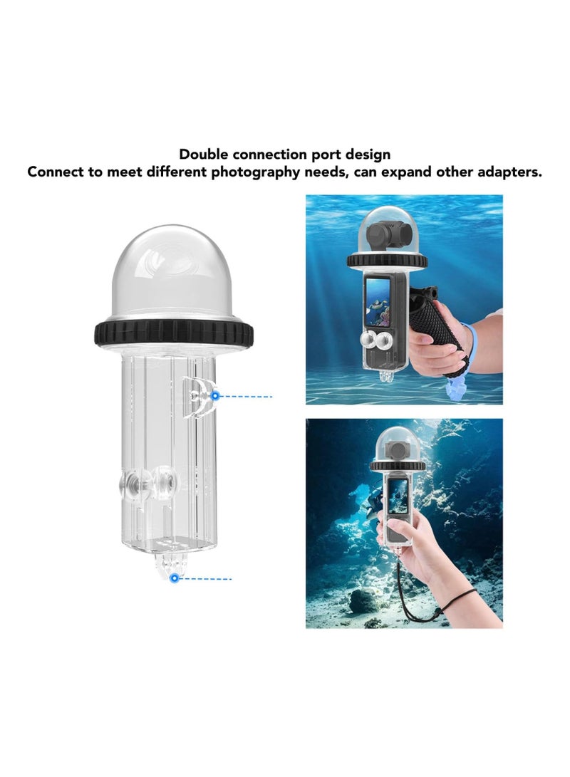 حقيبة غوص مقاومة للماء بعمق 40 مترًا / 131 قدمًا لجهاز DJI Osmo Pocket 3، حقيبة مقاومة للماء لجهاز Pocket 3، حالة غوص تحت الماء مع مرفقات للتزلج على الماء، الغوص، السباحة. - Image 5