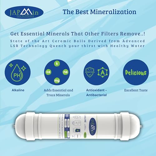 Japmin RO Filter Kit | Convert RO Water Purifier into Alkaline Water Purifier | Sediment, Carbon & Alkaline Water Filter Cartridge - Image 2