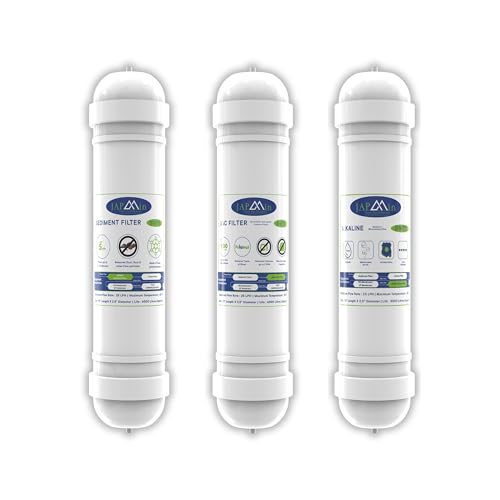 Japmin RO Filter Kit | Convert RO Water Purifier into Alkaline Water Purifier | Sediment, Carbon & Alkaline Water Filter Cartridge - Image 1