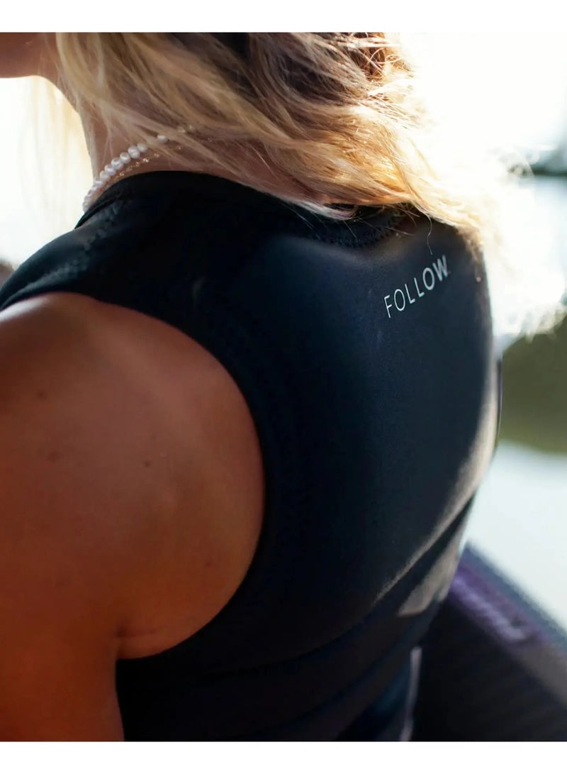 Follow Fortune Ladies Impact Vest (Black) - Image 4
