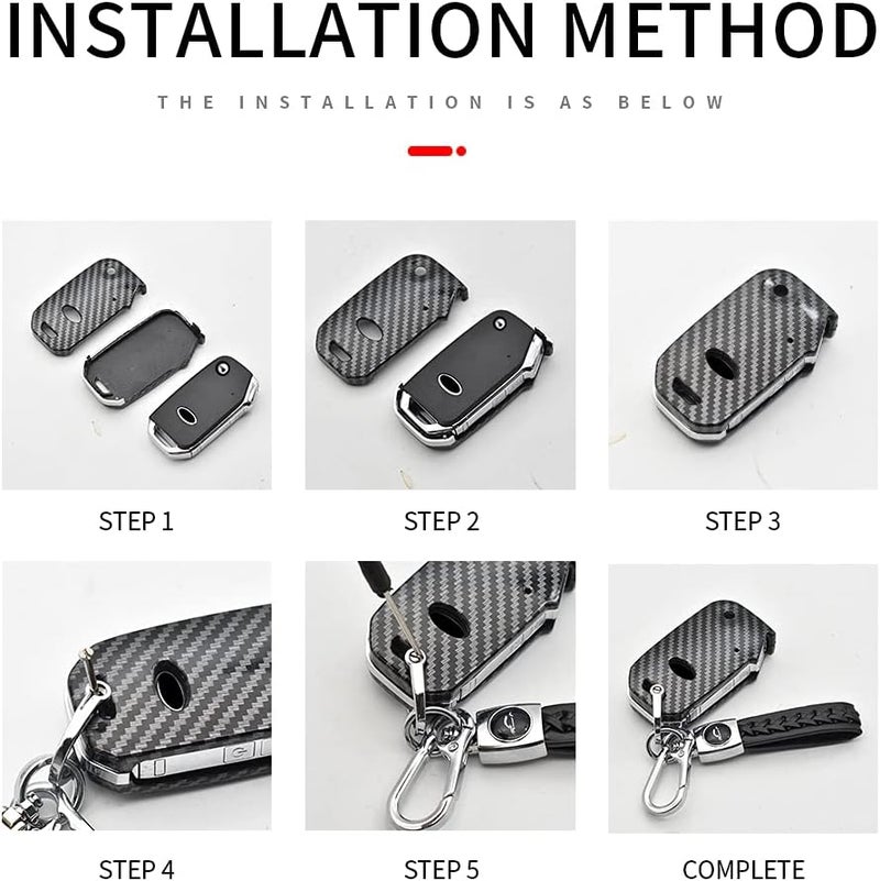 ontto Key Fob Cover for Kia - Red - Image 5