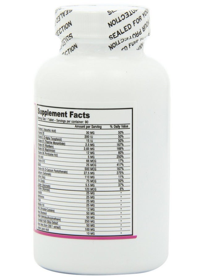 Deva Vegan Vitamins Hair Nails & Skin 90Count (Pack Of 2)  - Image 4