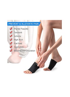 Relax Smart Orthopedic Arch Brace Support For Plantar Fasciitis With Gel Cushion, Orthotics, Arch Cushion, Suitable For Flat Feet, High Arch, Foot Pain Relief  - Image 3