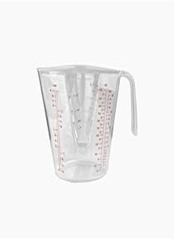 Zinnia Zinnia Acrylic Measuring Jug, 1 Liter Capacity 