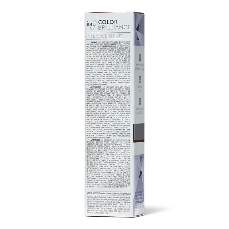 Ion Intensive Shine 4N Medium Natural Brown Demi Permanent Creme Hair Color 4N Medium Natural Brown - Image 2