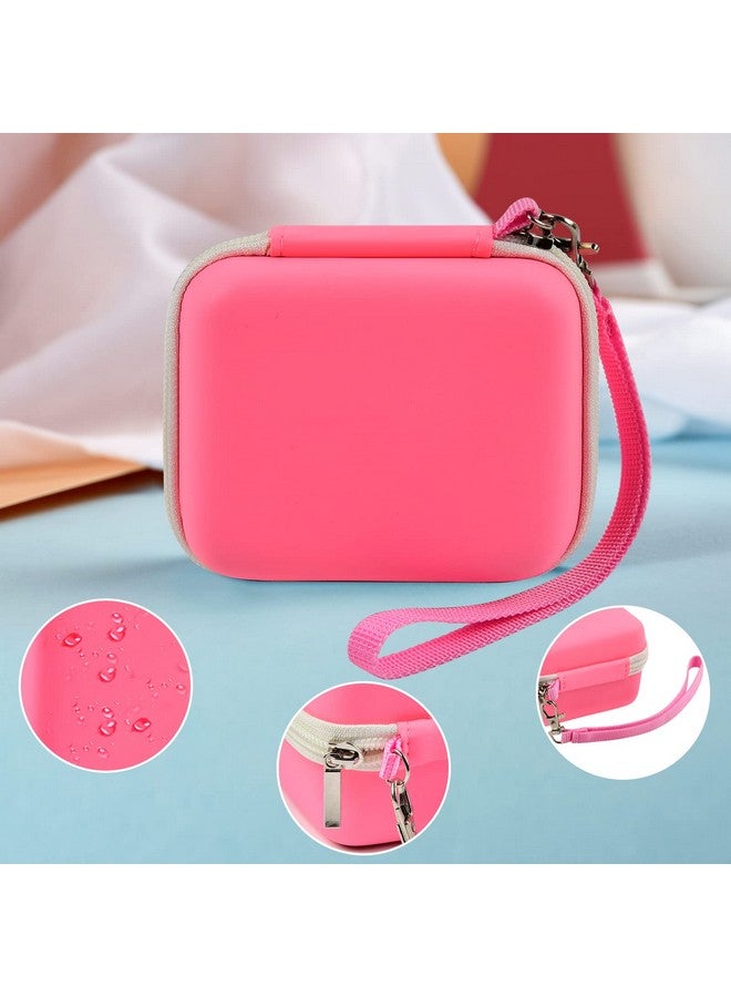 ANKHOH Camera Case Compatible With Seckton For Desuccus For Ozmi For Gktz For Lcdolida For Gofunl For Langwolf For Hangrui Kids Digital Camera Kid Camcorder Storage Box For Cable Accessory Pink - Image 5