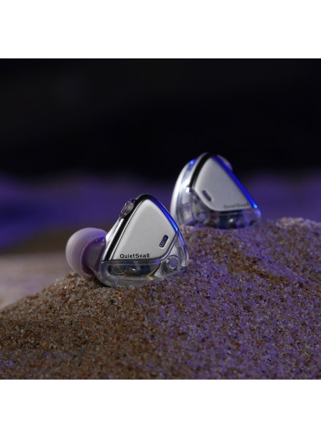 ROSESELSA QuietSea 2 Wired Earphones with Type-C DSP Sound Card & HD Mic, Hi-Fi Gaming IEMs for iPhone 15/Samsung, Zero Latency for PUBG Mobile - Image 4