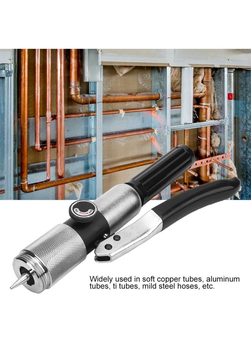 GGOOT Hydraulic Flaring Tool Kit, Universal Copper Pipe Tube Expanding Tool Kit Tube Expander Set Hardware Accessory, Widely Used in Soft Copper Tubes Aluminum Tubes Ti Tubes - Image 3