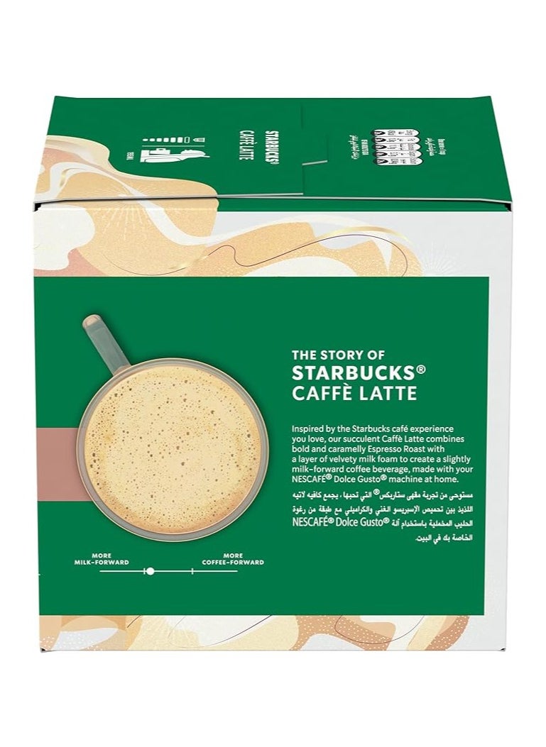 Dolce Gusto Caffe Latte 12 Capsules (121.2g)