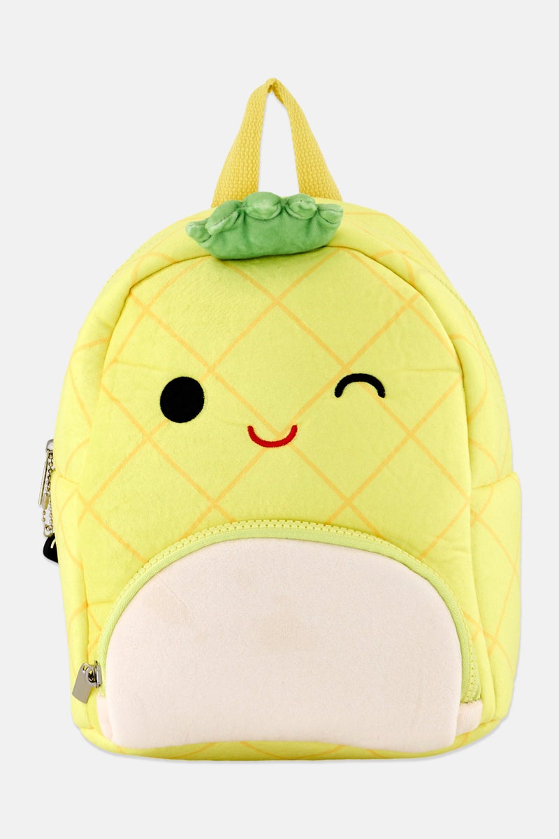 Squishmallows Maui Plush Mini Backpack 25 H x 22 L x 11 W cm, Yellow - Image 1