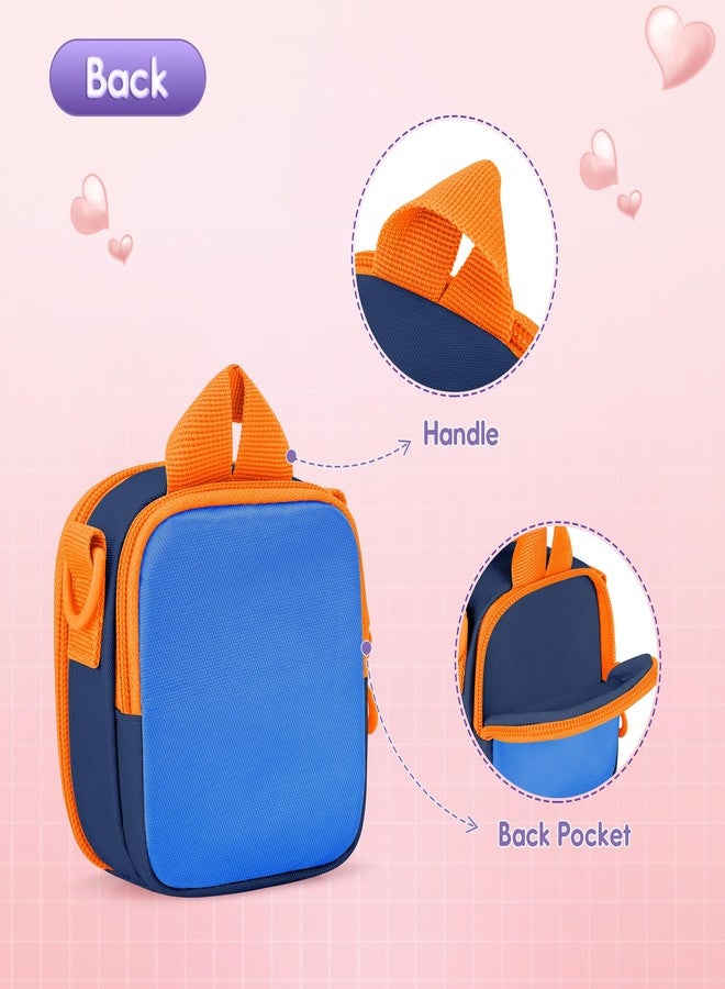 GRAOSO Carrying Case Compatible with Bitzee Interactive Toy Digital Pet, Portable Bag with Shoulder Strap for Virtual Electronic Pet Accessories,Blue (Bag only) Patented Design - Image 3