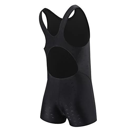 J·E Sterguard J.E Sterguard Athletic Girls' One Piece Swimsuit, Infinity Splice Thick Strap Girls Bathing Suits, Pro for Practice and Competition Black Girl Swimsuits Size 12 1880B - Image 2