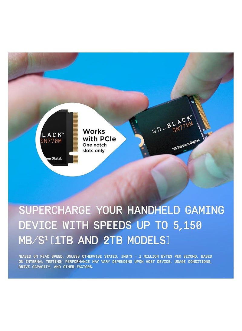 WD Black SN770M NVMe M, 2 SSD 1 TB - Image 2