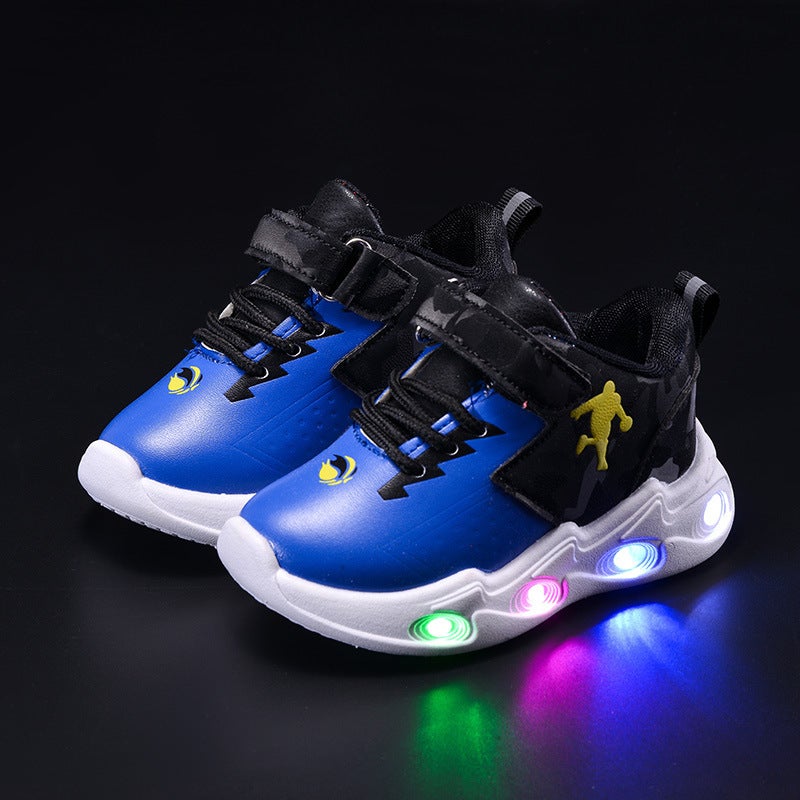 Mesh Sneakers Lightweight Flexible Sole Walking Shoes For Kids Indoor And Outdoor Activities - Image 1