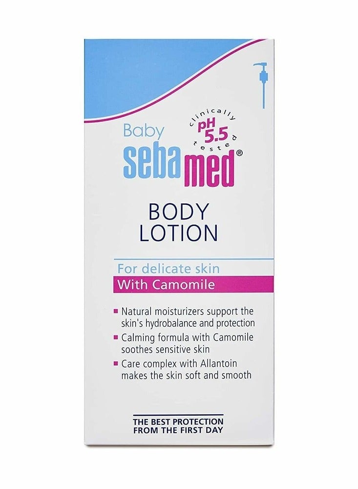 Sebamed Baby Body Lotion With Camomile 400 ML - Image 3