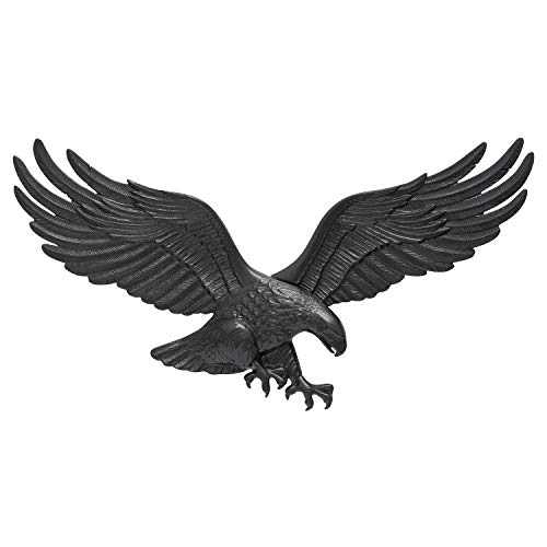 Whitehall Products Decorative Wall Eagle, 29-Inch, Black - Image 5