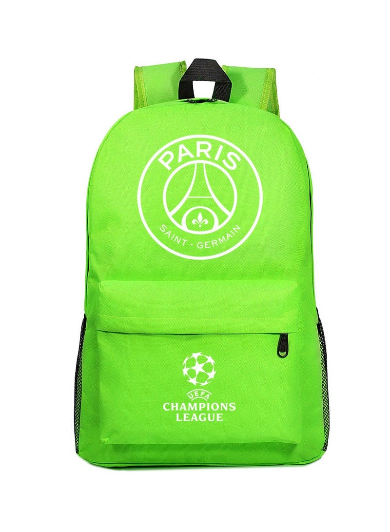 Champions League Printed Youth Large Capacity Men's and Women's Shoulders