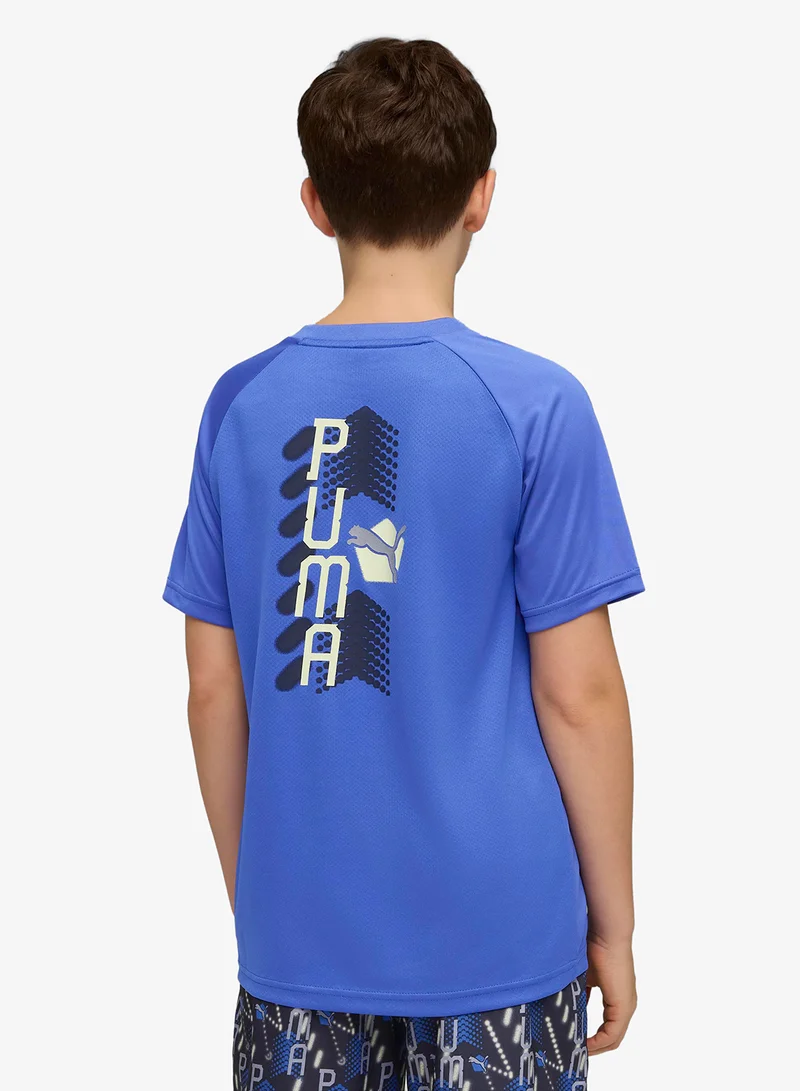 بوما Youth Active Logo T-Shirt