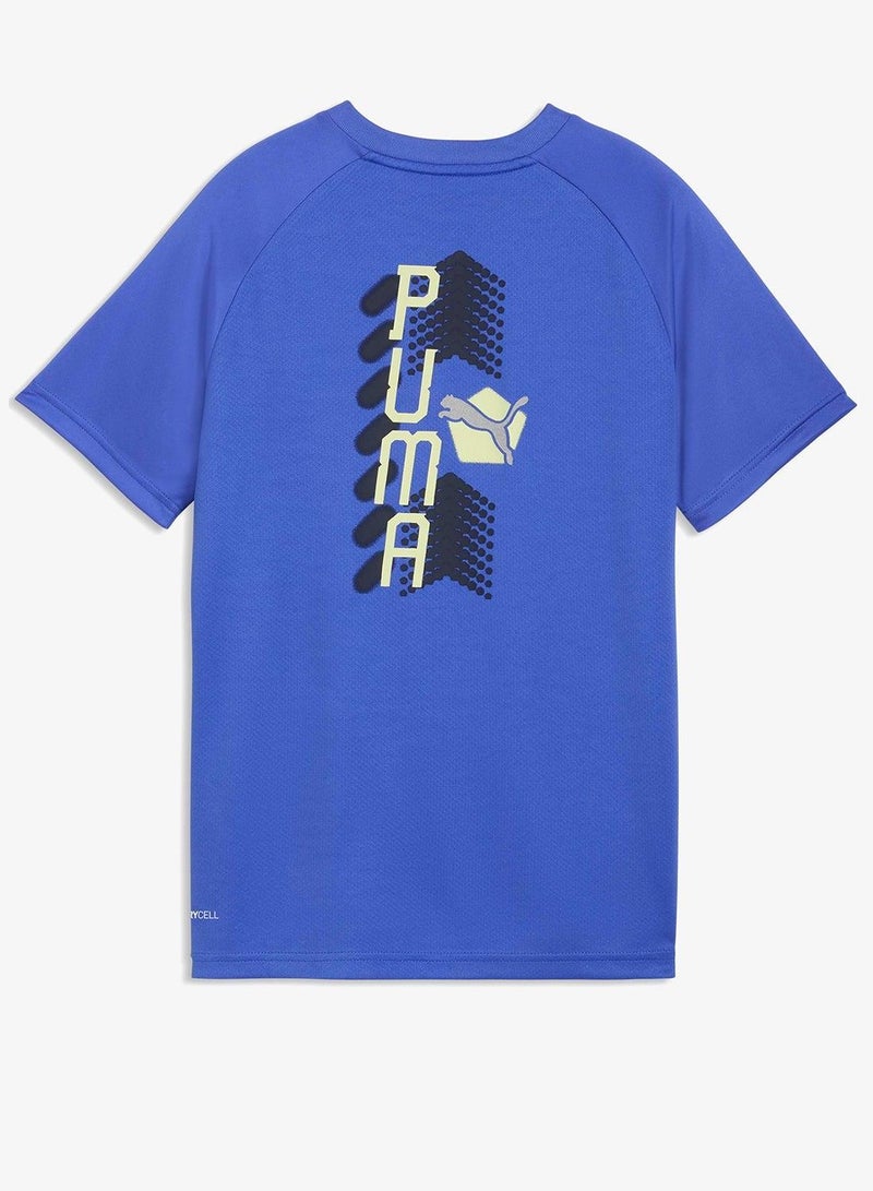 PUMA Youth Active Logo T-Shirt - Image 4