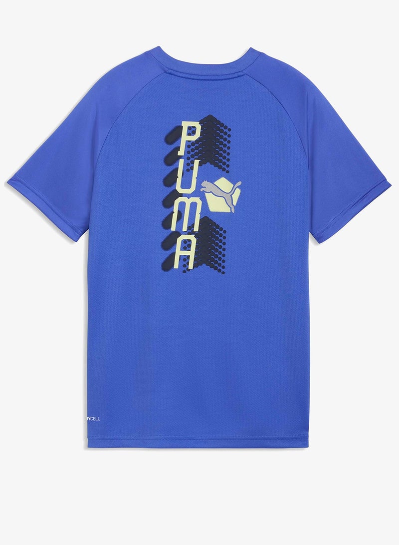 PUMA Youth Active Logo T-Shirt - Image 4
