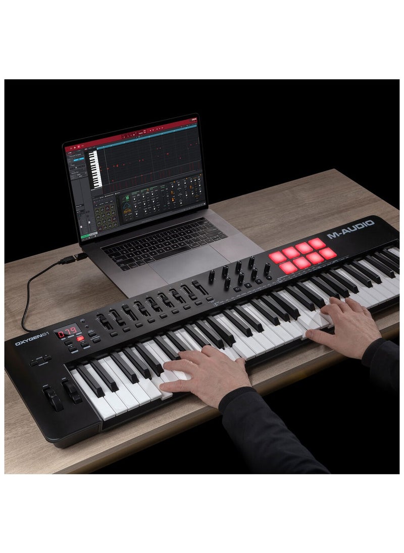 M-Audio Oxygen 61-Key USB MIDI Keyboard Controller