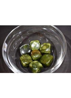 Healings4u Mystic Crystals Creations TumbledTumble Serpentine 5 Pieces Natural Healing Crystal Chakra Balancing Vastu Stone  - Image 4