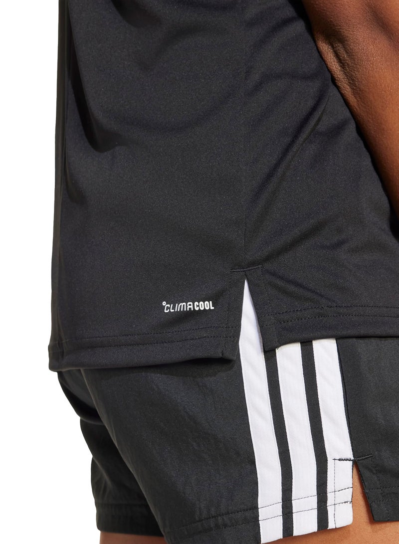 Adidas Youth Training Essential 3 Stripe T-Shirt  - Image 4