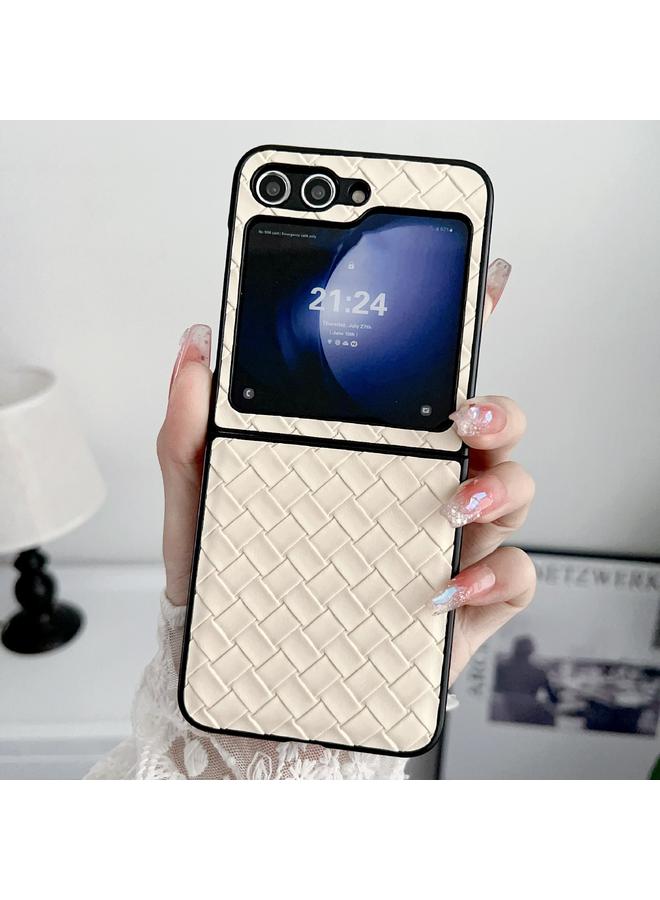 اس-توب جراب لهاتف Samsung Galaxy Z Flip5، جراب هاتف قابل للطي من مادة البولي يوريثان المنسوجة - Image 2