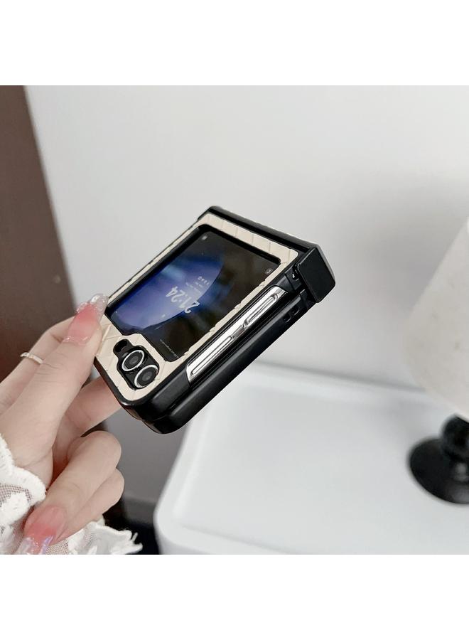 اس-توب جراب لهاتف Samsung Galaxy Z Flip5، جراب هاتف قابل للطي من مادة البولي يوريثان المنسوجة - Image 4