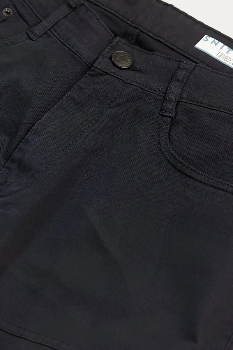 SNITCH Trekker Navy Cargo Pant