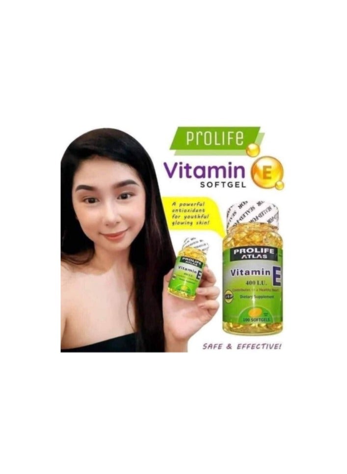 PROLIFE ATLAS 2 Pieces Prolife Atlas Vitamin E 400I.U. - Image 2