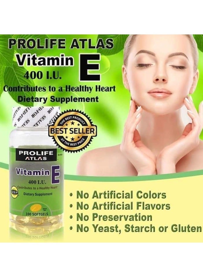 PROLIFE ATLAS 2 Pieces Prolife Atlas Vitamin E 400I.U. - Image 3