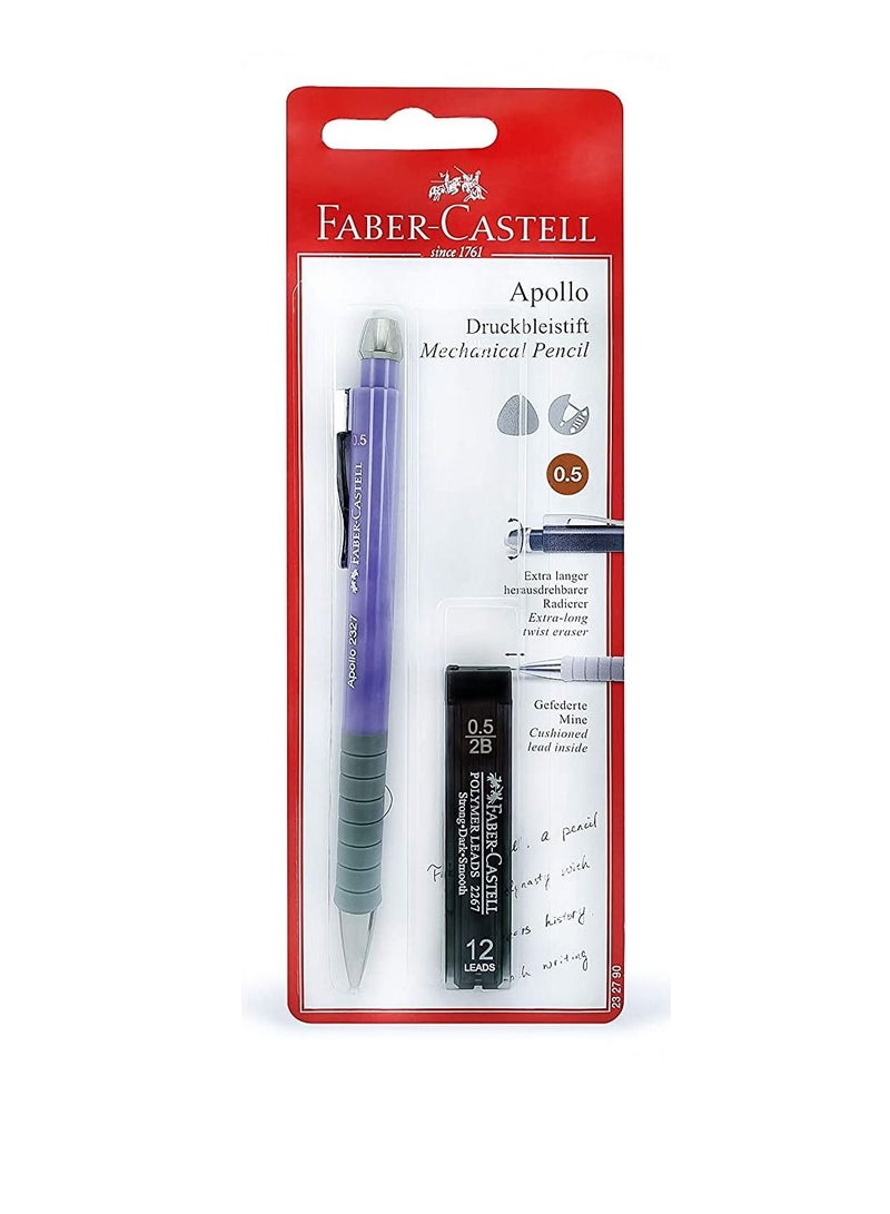 فابير كاستل قلم رصاص ميكانيكي من فابر كاستل 0.5 مم متنوعة - Image 2