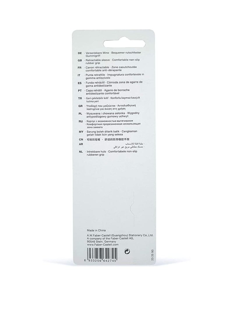 فابير كاستل قلم رصاص ميكانيكي من فابر كاستل 0.5 مم متنوعة - Image 4