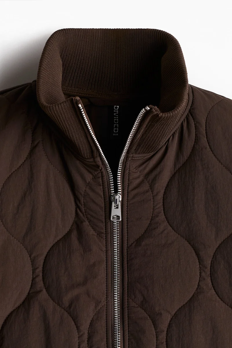 اتش اند ام جاكيت مُبطن وفضفاض