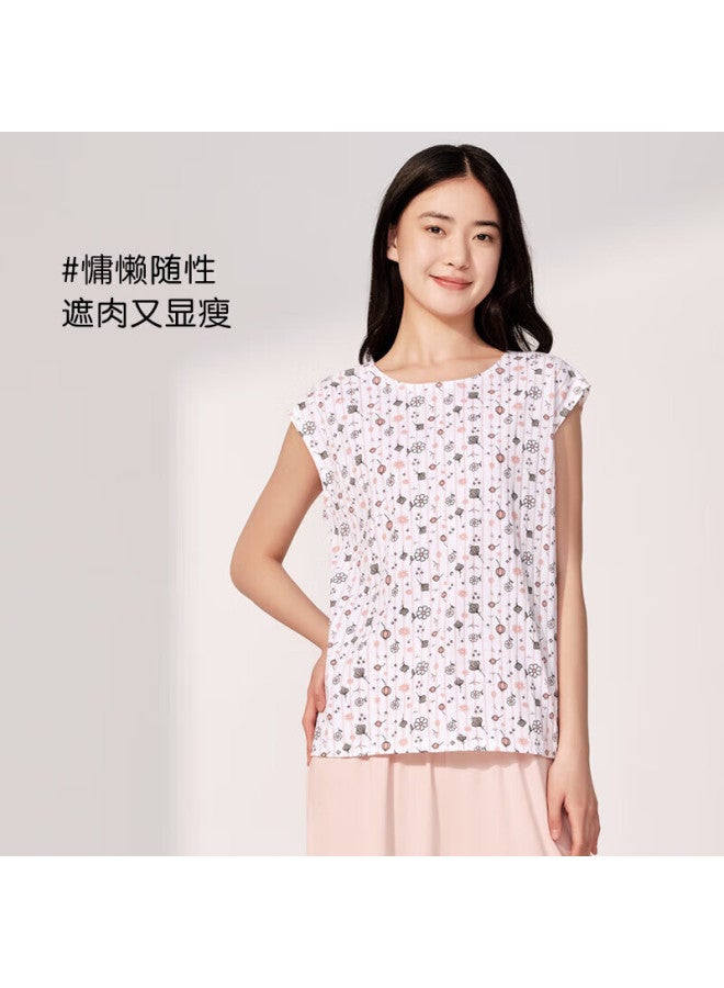 Comfortable And Cool Women's Sleeveless Undershirt For Middle-aged And Elderly, Xxl, First-class Quality 100% Cotton